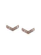 'varro Honeycomb' Diamond Stud Earrings, Women's, Metallic, Astley Clarke