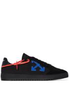 Off-white Logo Low-top Sneakers - Black