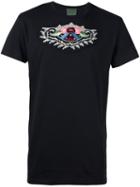 Amen Embroidered T-shirt, Men's, Size: 48, Black, Cotton/viscose