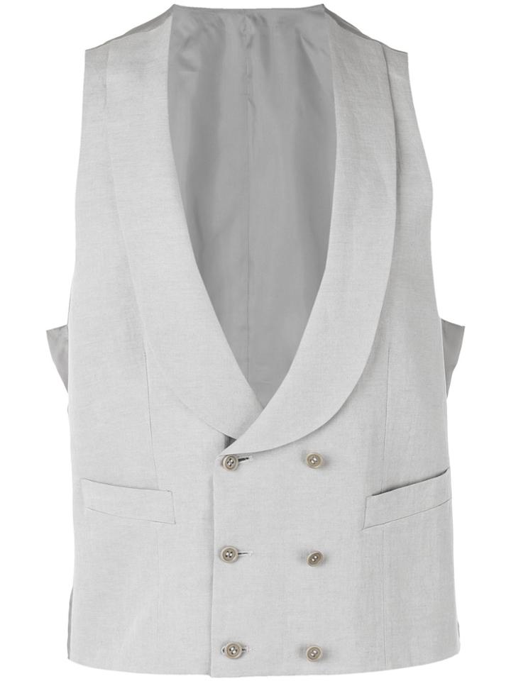 Canali Formal Waistcoat - Grey