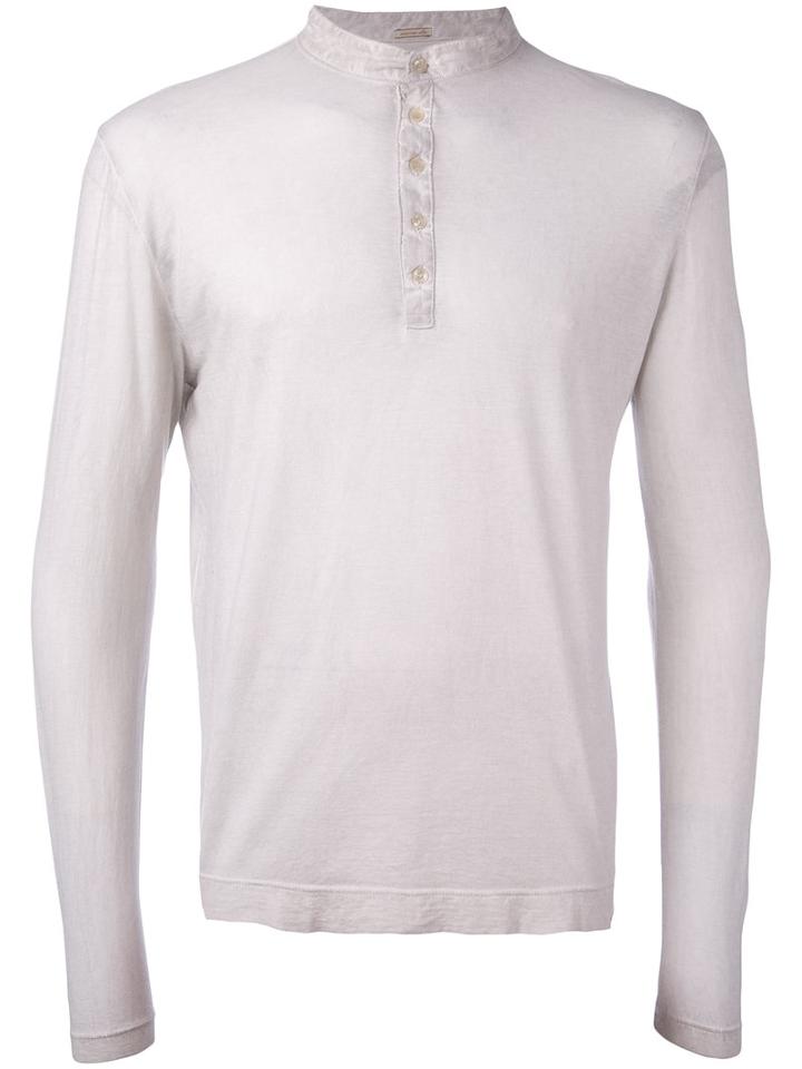 Massimo Alba - Buttoned Sweater - Men - Cotton - M, Grey, Cotton