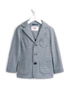 Il Gufo Striped Blazer, Boy's, Size: 8 Yrs, Blue