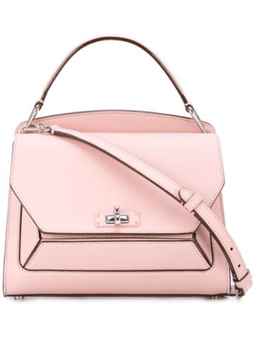 Bally Vintage-style Handbag, Women's, Pink/purple, Calf Leather