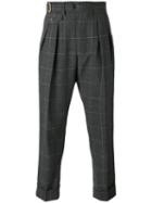 Lardini - Cropped Tailored Trousers - Men - Cotton/wool - 46, Grey, Cotton/wool