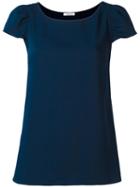 P.a.r.o.s.h. Panterax Cap Sleeve T-shirt, Women's, Size: Xs, Blue, Polyester