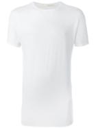 Isabel Benenato Round Neck T-shirt, Men's, Size: M, White, Cotton