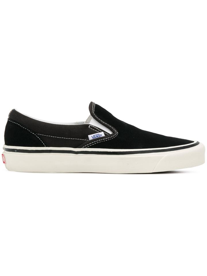 Vans Canvas Slip-on Sneakers - Black