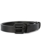 Troubadour - Slim Belt - Men - Calf Leather - 105, Black, Calf Leather