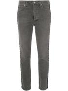 Citizens Of Humanity Olivia High-rise Cropped Jeans - Black