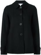 Harris Wharf London Classic Short Coat - Black