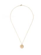 De Beers 18kt Yellow Gold Talisman Small Medal Diamond Pendant