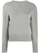 Isabel Marant Étoile Puff Sleeve Knitted Top - Grey