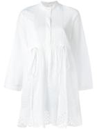 Chloé Pineapple Broderie Anglaise Dress - White