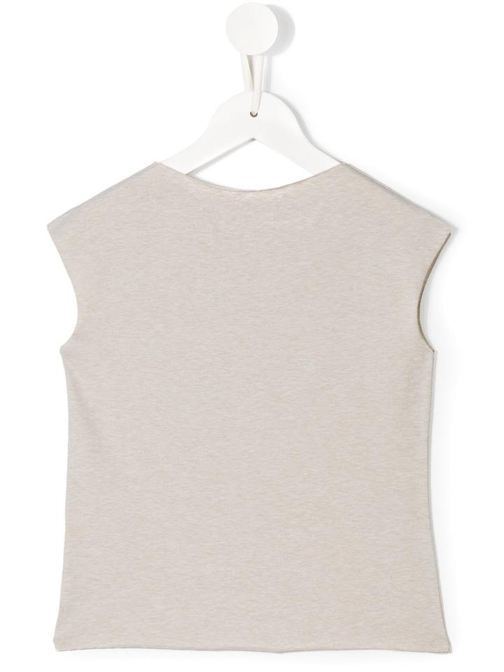 Amelia Milano Skinny Top, Girl's, Size: 12 Yrs, Nude/neutrals
