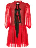 Philosophy Di Lorenzo Serafini Lace Short Dress - Red