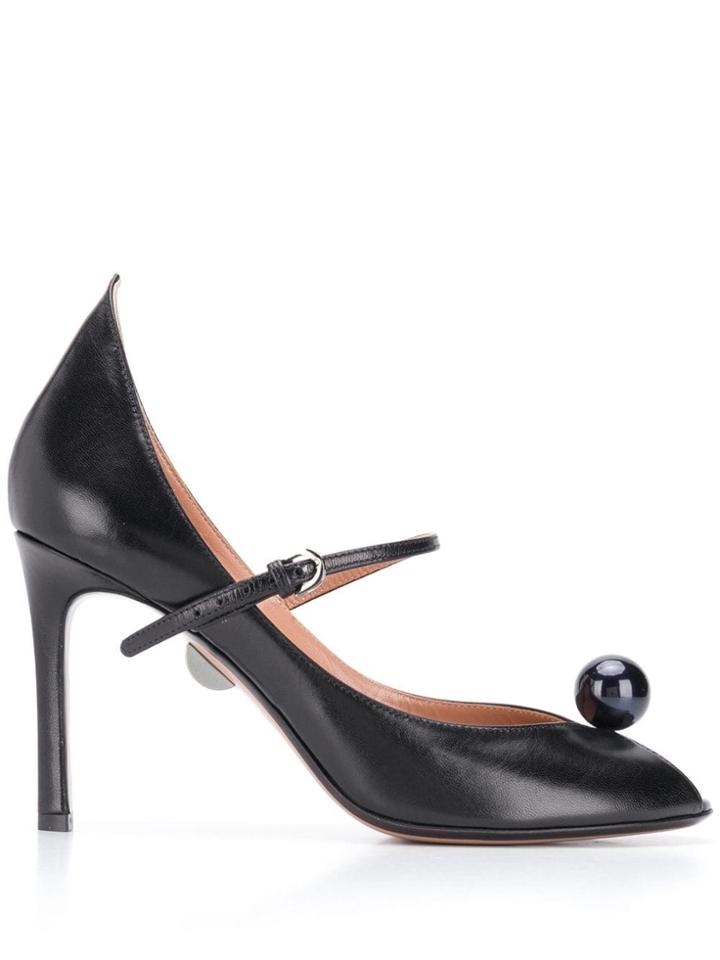 Samuele Failli Ball-embellished Pumps - Black