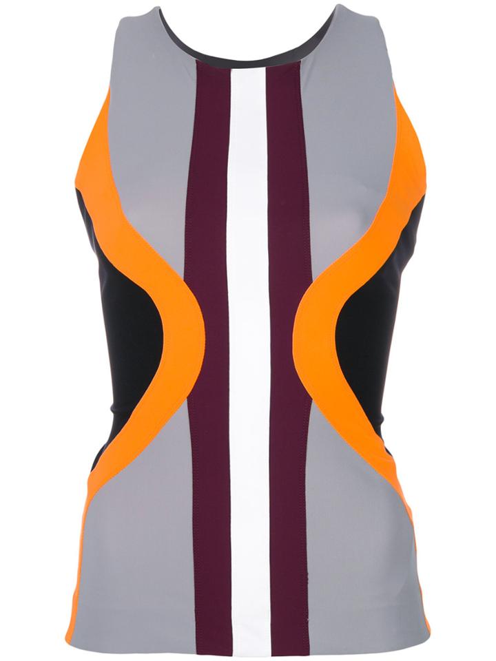 No Ka' Oi Colour Block Sport Vest - Black