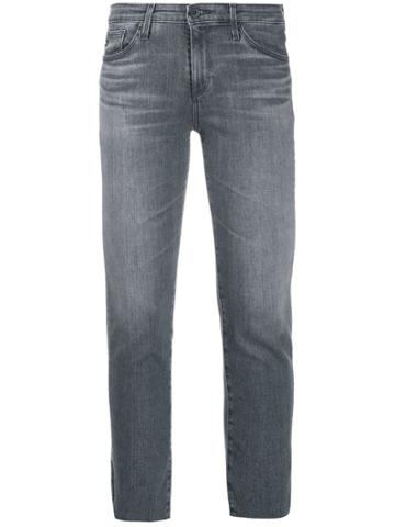 Ag Jenas Prima Ankle Cropped Jeans - Grey