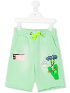 Vingino Multi Patch Shorts, Boy's, Size: 6 Yrs, Green