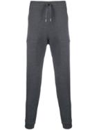 Z Zegna Straight Leg Track Trousers - Grey