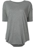 Raquel Allegra - Plain T-shirt - Women - Cotton/polyester - 3, Women's, Grey, Cotton/polyester