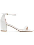 Stuart Weitzman Simple Sandals - White