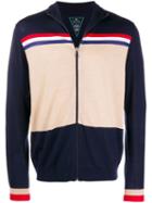 Ps Paul Smith Zip-up Wool Jacket - Blue