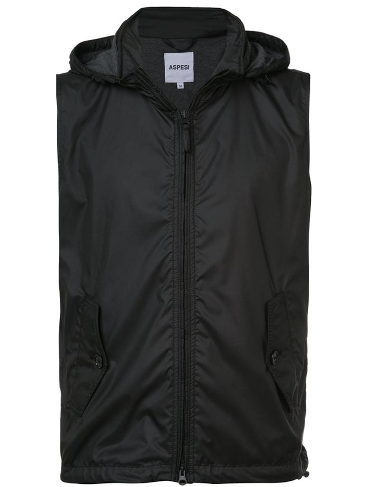 Aspesi Albar Vest - Black