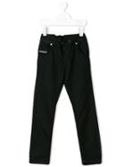 Diesel Kids - Krooley Jogger Jeans - Kids - Cotton/polyester/spandex/elastane - 8 Yrs, Boy's, Black
