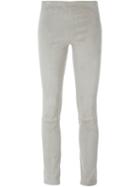 Stouls Cropped Lambskin Trousers