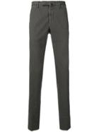 Incotex Textured Tailored Trousers - Grey
