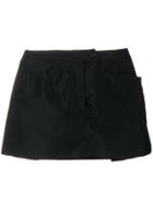 Alexander Mcqueen Vintage Fitted Mini Skirt - Black