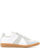 Maison Margiela Panelled Low-top Sneakers - White