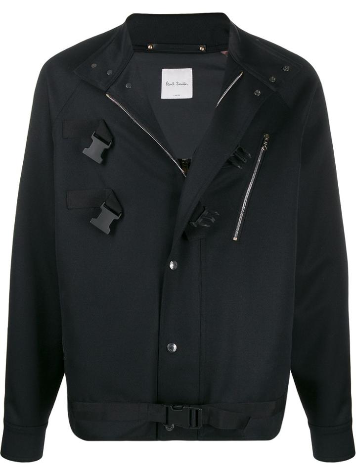 Paul Smith Buckle Detail Jacket - Black
