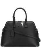Maison Margiela Large '5ac' Shoulder Bag, Women's, Black, Cotton/leather/polyester
