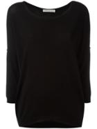 Stefano Mortari Round Neck Top - Black