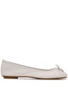 Anna Baiguera Charm Ballerina Flat - White