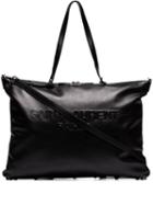 Saint Laurent Embossed Logo Tote - Black