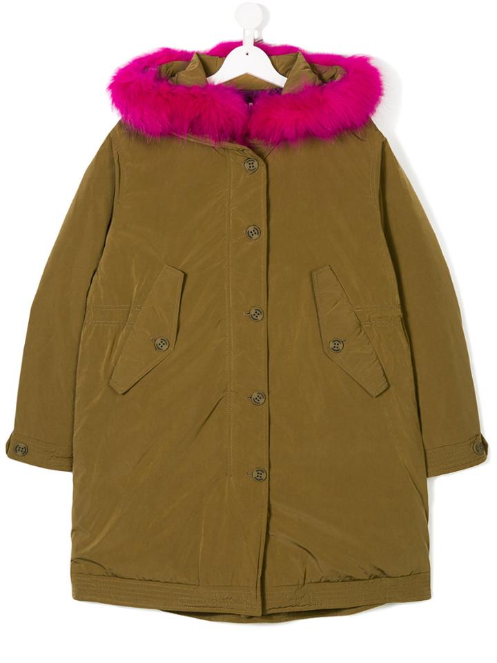Freedomday Junior Feather Down Coat - Green