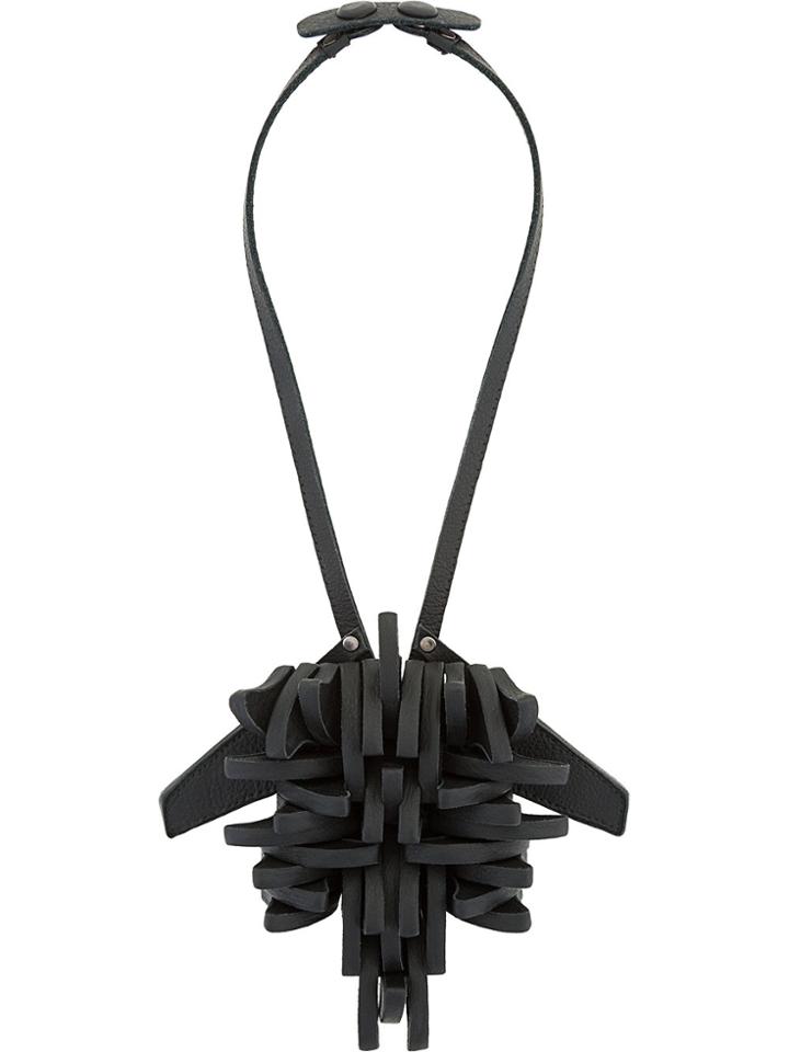Papieta Structural Necklace - Black
