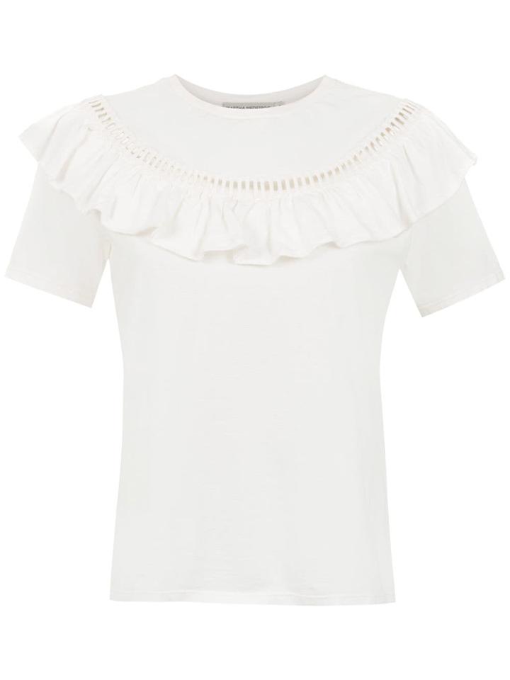 Martha Medeiros Ponto Palito Top - Nude & Neutrals