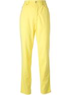 Escada Vintage High Waisted Jean, Women's, Size: 36, Yellow/orange