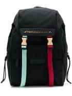 Stella Mccartney Small Eco Backpack - Black
