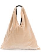 Mm6 Maison Margiela Textured Shoulder Bag - Nude & Neutrals