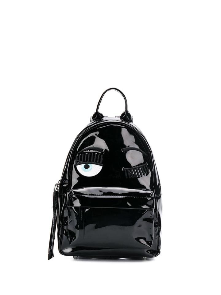 Chiara Ferragni Iconic Eye Backpack - Black