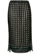 Marco De Vincenzo Gonna Pencil Skirt - Black