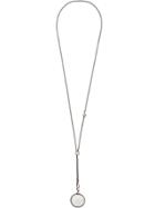 Ann Demeulemeester Blanche Pearl Filled Pendant - Metallic