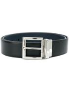 Prada Reversible Saffiano Belt - Black