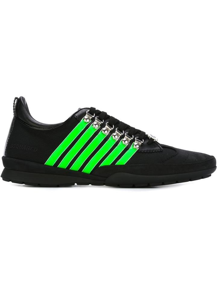 Dsquared2 Fluo Stripe Sneakers