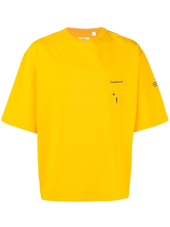 Oamc Boxy Fit T-shirt - Yellow & Orange